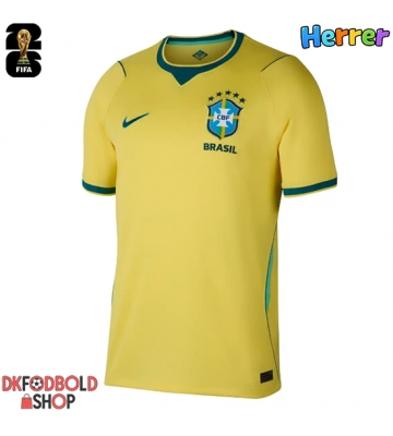 Brasilien Hjemmebanetrøje VM 2026 Kort ærmer